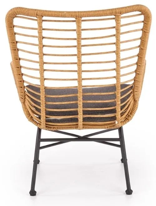 Ikaro kerti szék, rattan