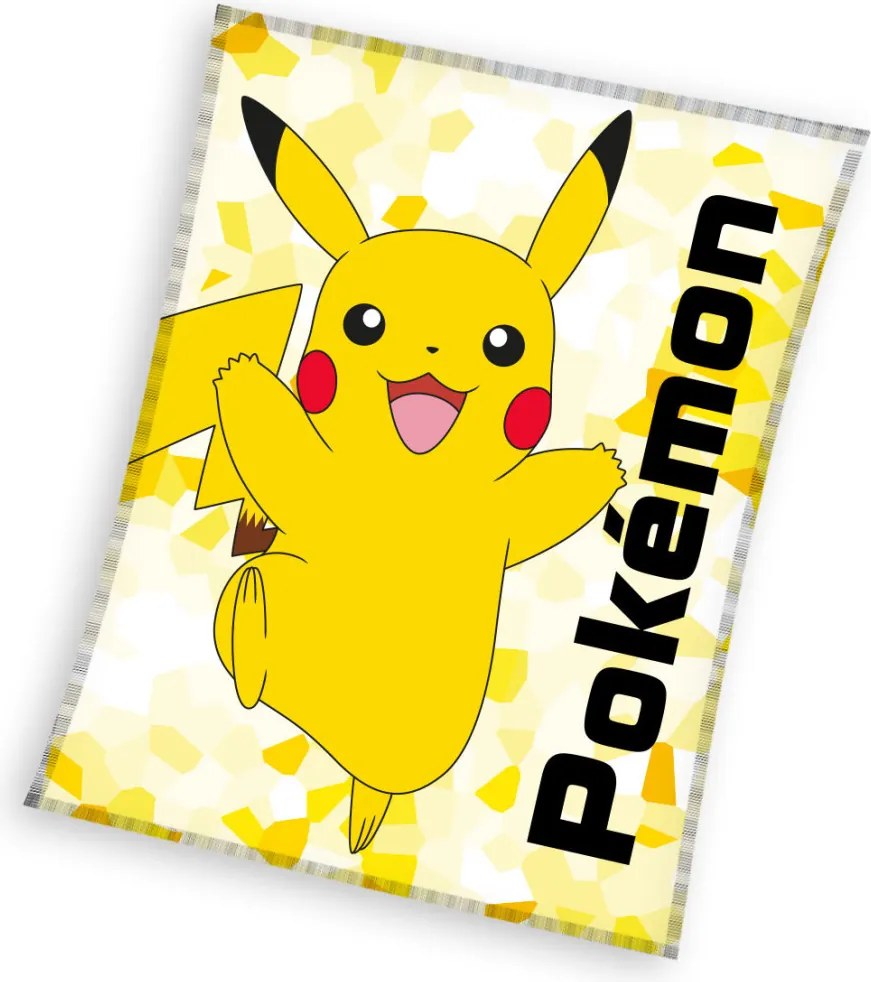 Pokémon Spark flanel polár takaró 110x140cm
