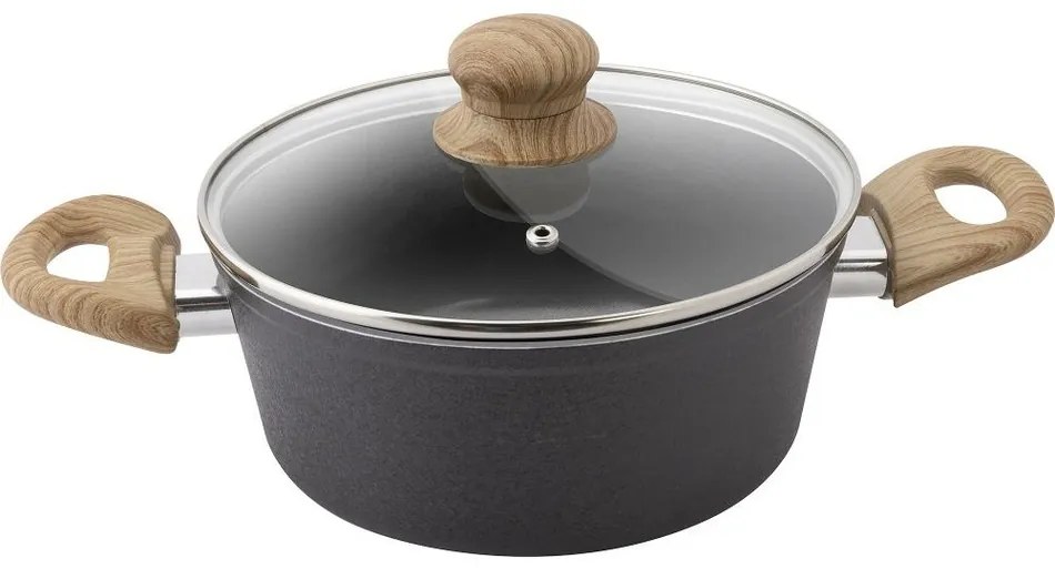 Lamart LT1245 fedeles serpenyő Natur, átmérő 18 cm, 18 cm