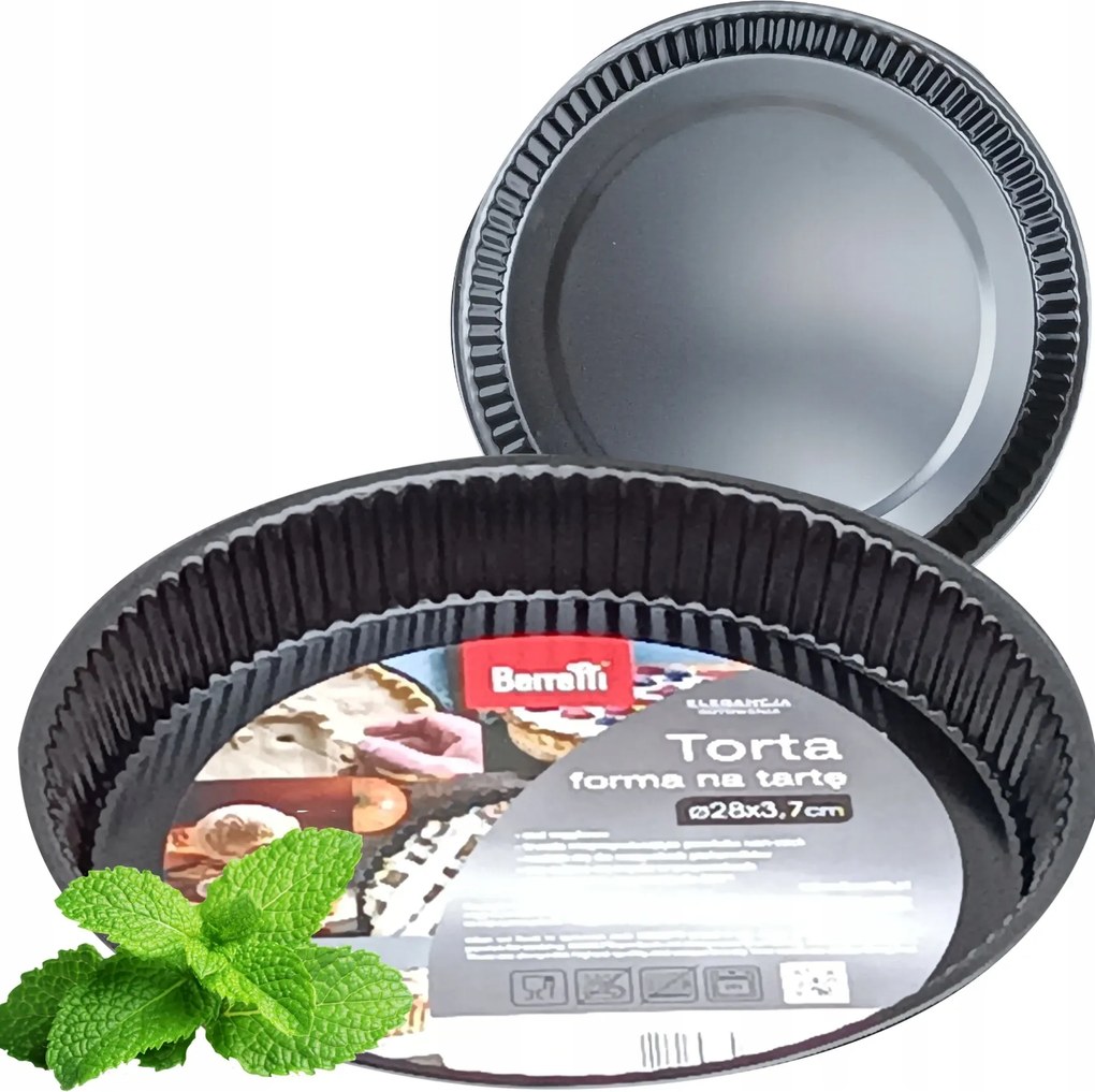 Berretti pizza reszelő forma sütemény 28cm átmérő BR-8730