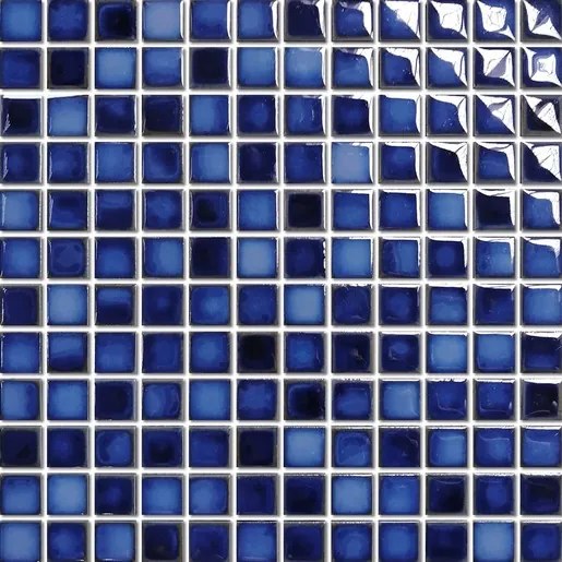 Kerámia mozaik Premium Mosaic deep blue 30x30 cm fényes MOSBH23DBLL