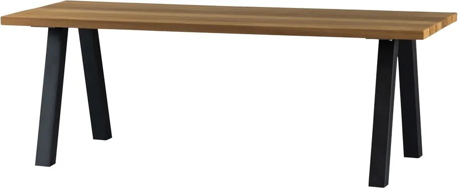 Tömörfa kerti étkezőasztal 81x210 cm Tablo – WOOOD