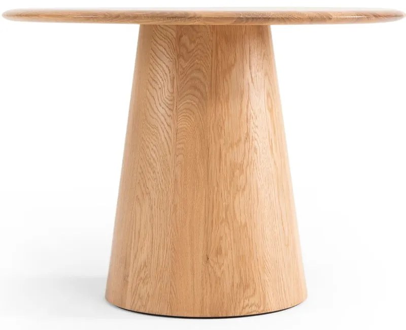 Tölgyfa kerek tárolóasztal ø 55 cm Mushroom – Gazzda