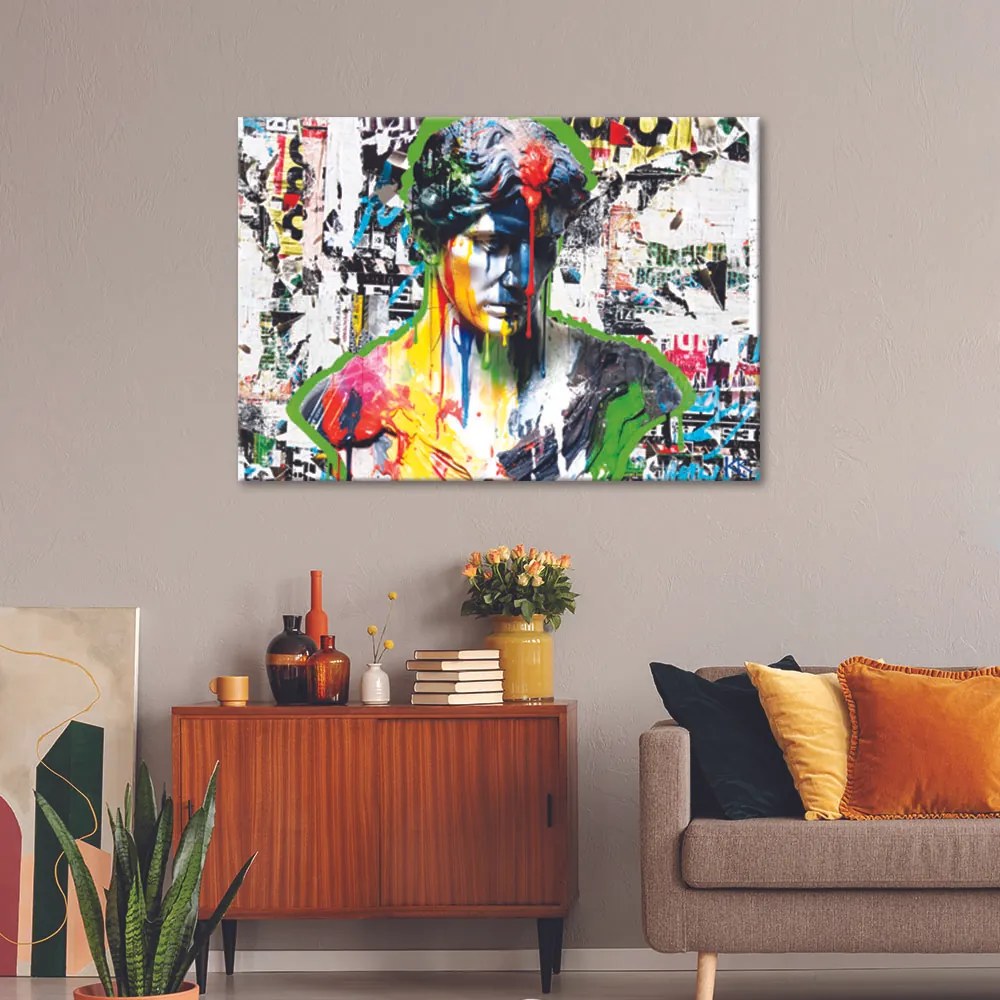 Gario Vászonkép Pop-art szobor Méret: 120 x 80 cm