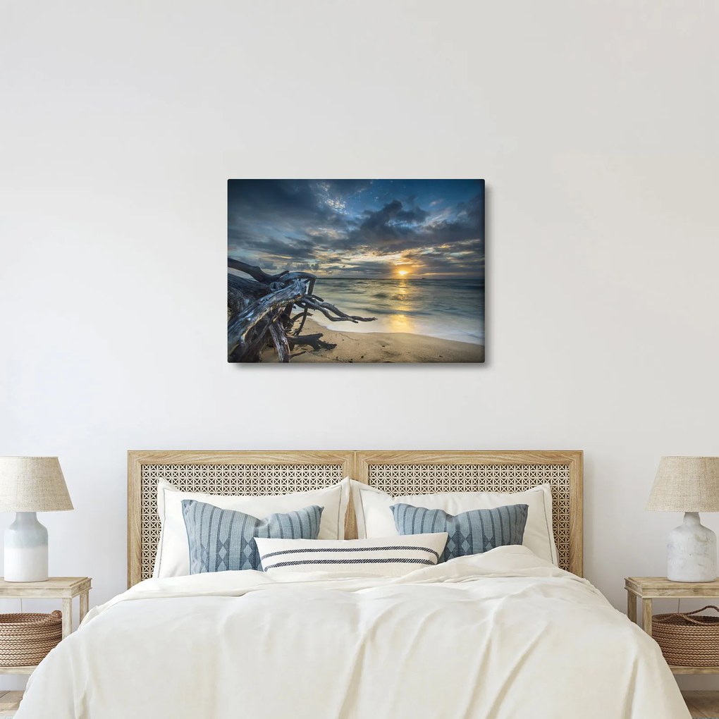 Tenger naplementekor képe (70x50 cm)