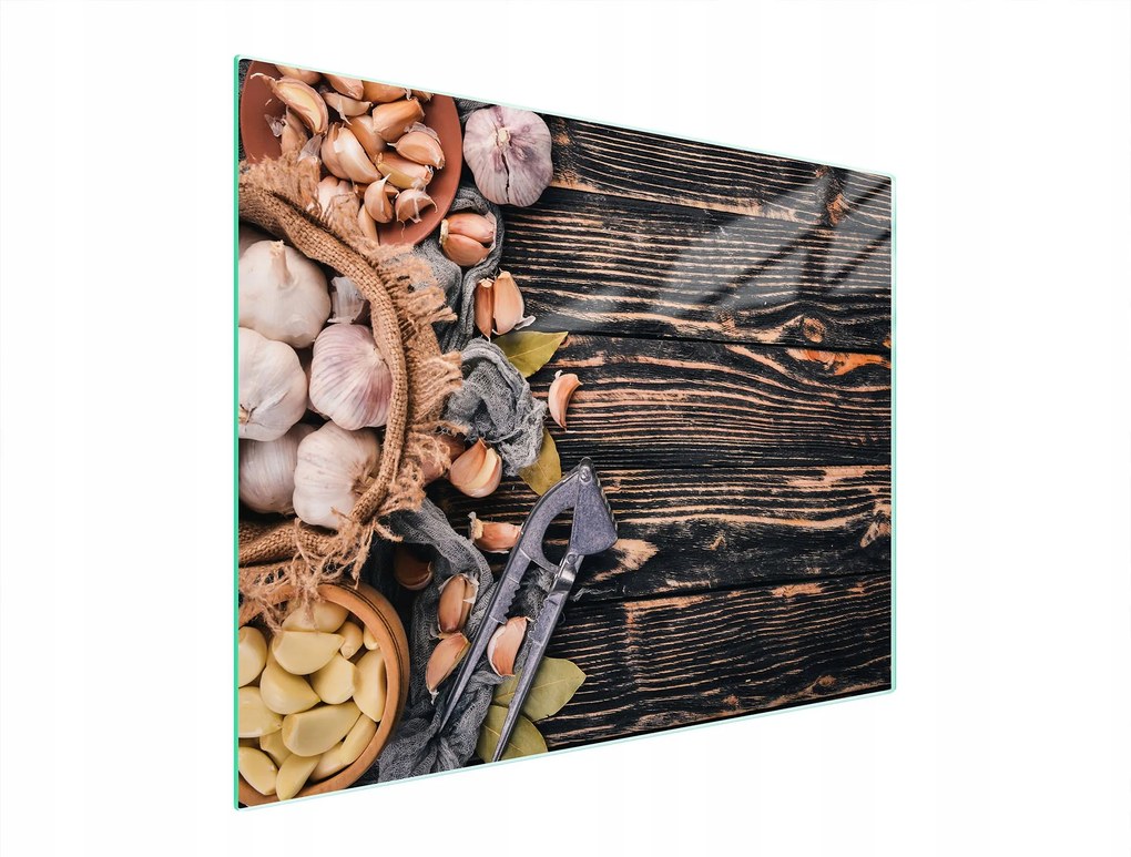 Üveg Vágódeszka 52x40 Étel Edzett Üveg