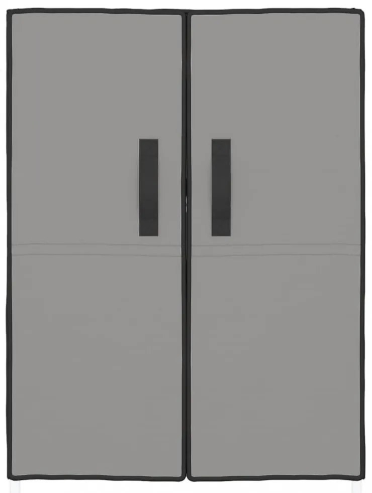 szürke szövet cipősszekrény 60 x 28 x 90 cm