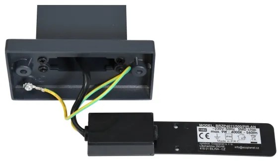 Brilagi - ARCELO LED kültéri lámpa érzékelővel LED/9W/230V 50 cm IP44