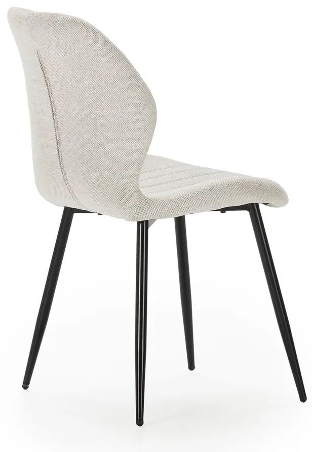 Krémszínű étkezőszék szett 4 db-os Milu – Marckeric