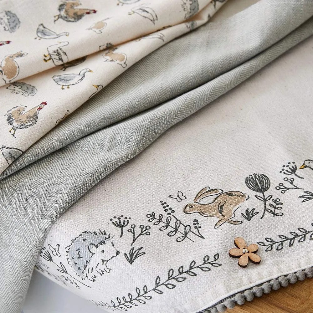 Pamut konyharuha szett 3 db-os 45x65 cm Country Animals – Cooksmart ®