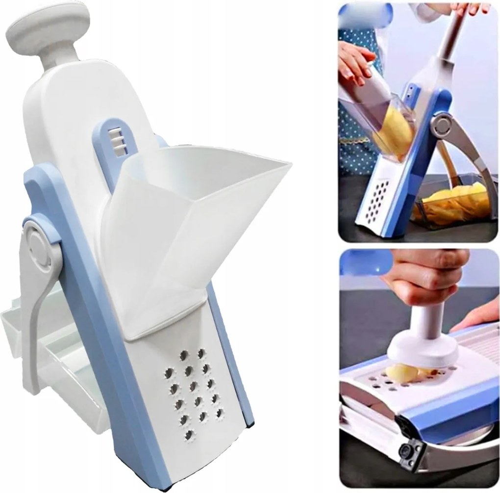 Zöldség-gyümölcs Szeletelő Gép Többfunkciós Reszelő Erős