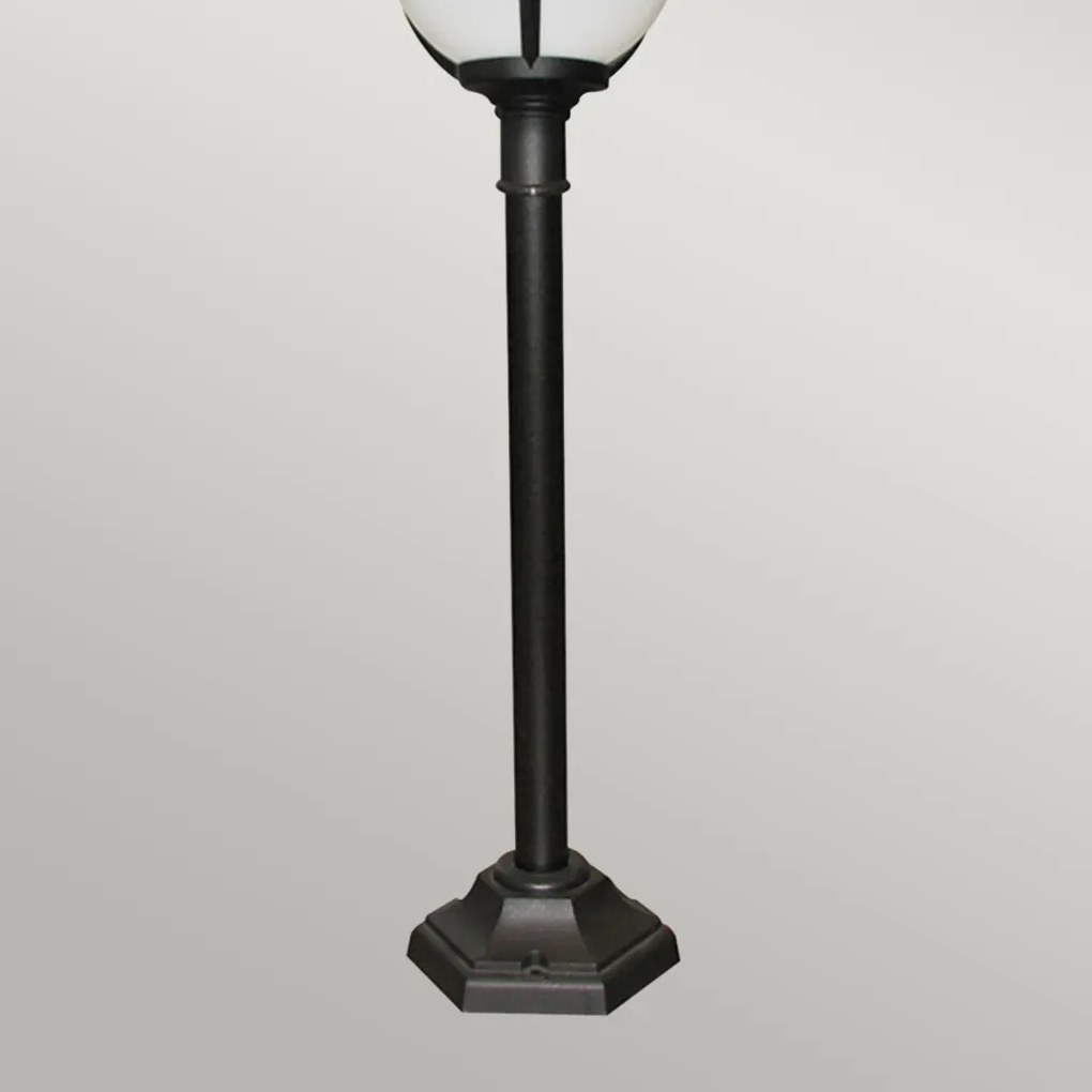 ELSTEAD GLENBEIGH-PILLAR GLENBEIGH Klasszikus Kültéri Állólámpa Fehér, Fekete E27 IP44