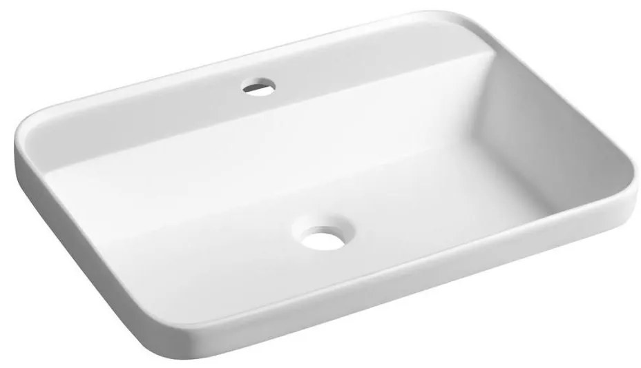 Sapho - Süllyesztett mosdó 55x39 cm kerámia/fehér