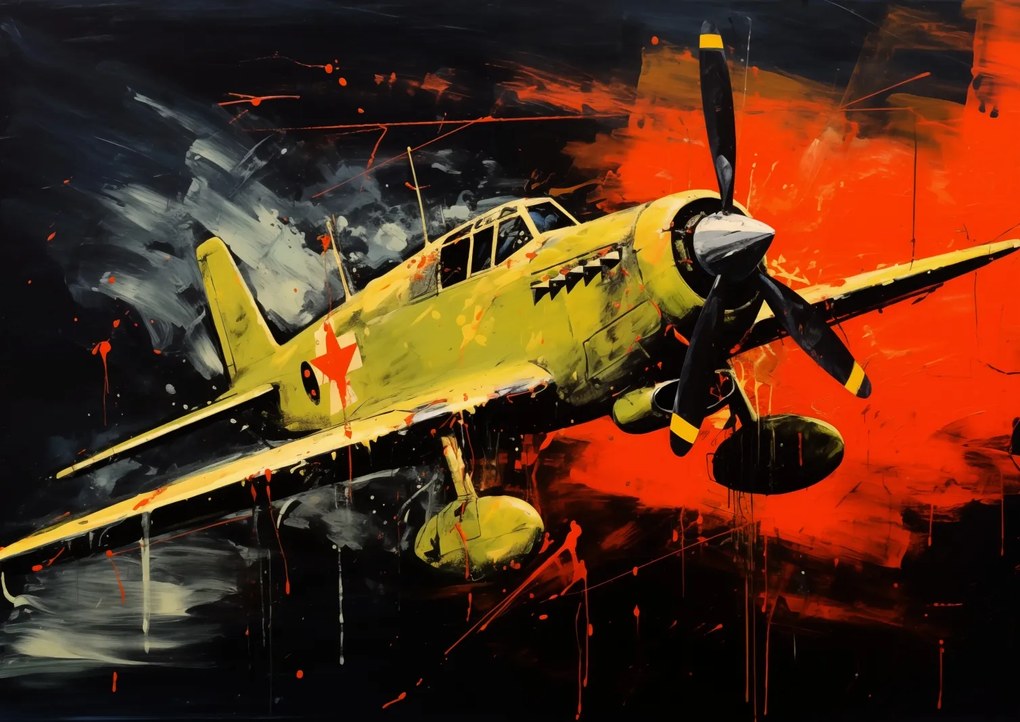 Poszter 59,4x42cm Színes átjáró