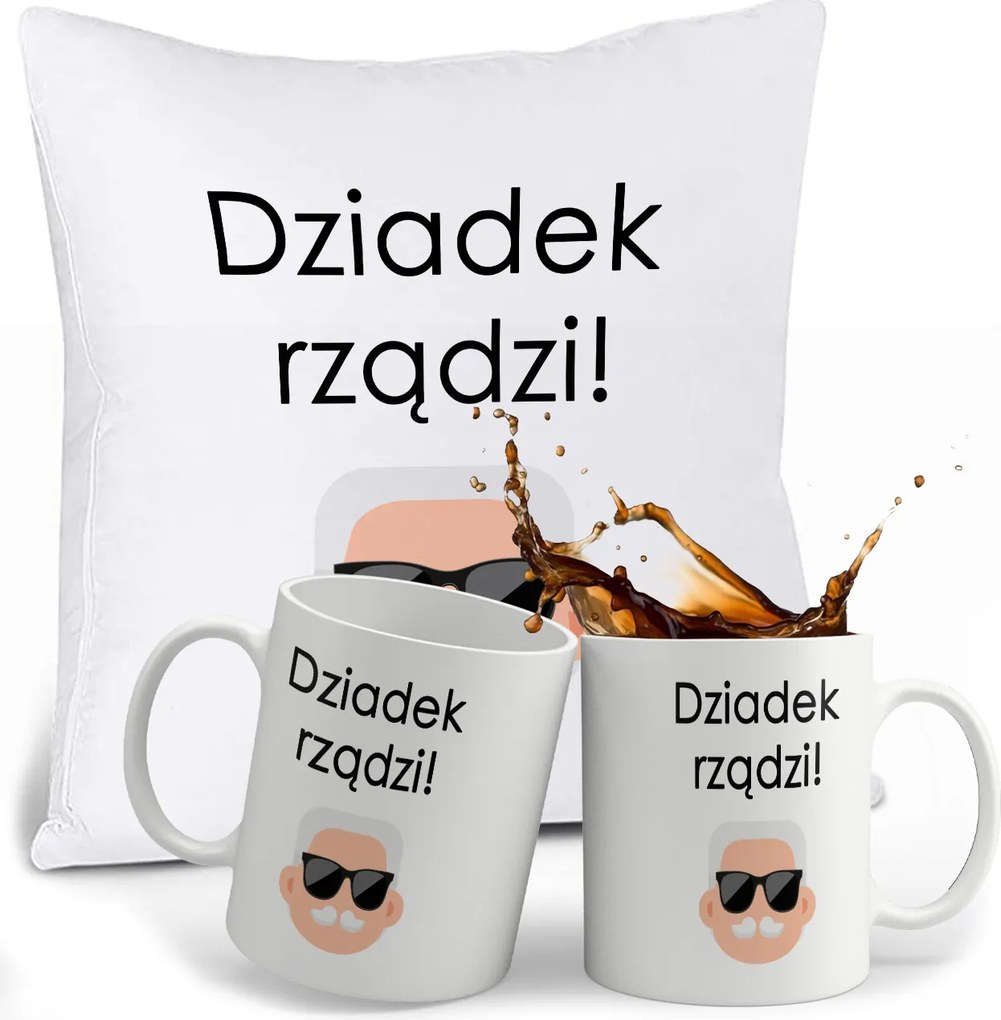 Nagyszülők Napi Szett Bögre Párna Név