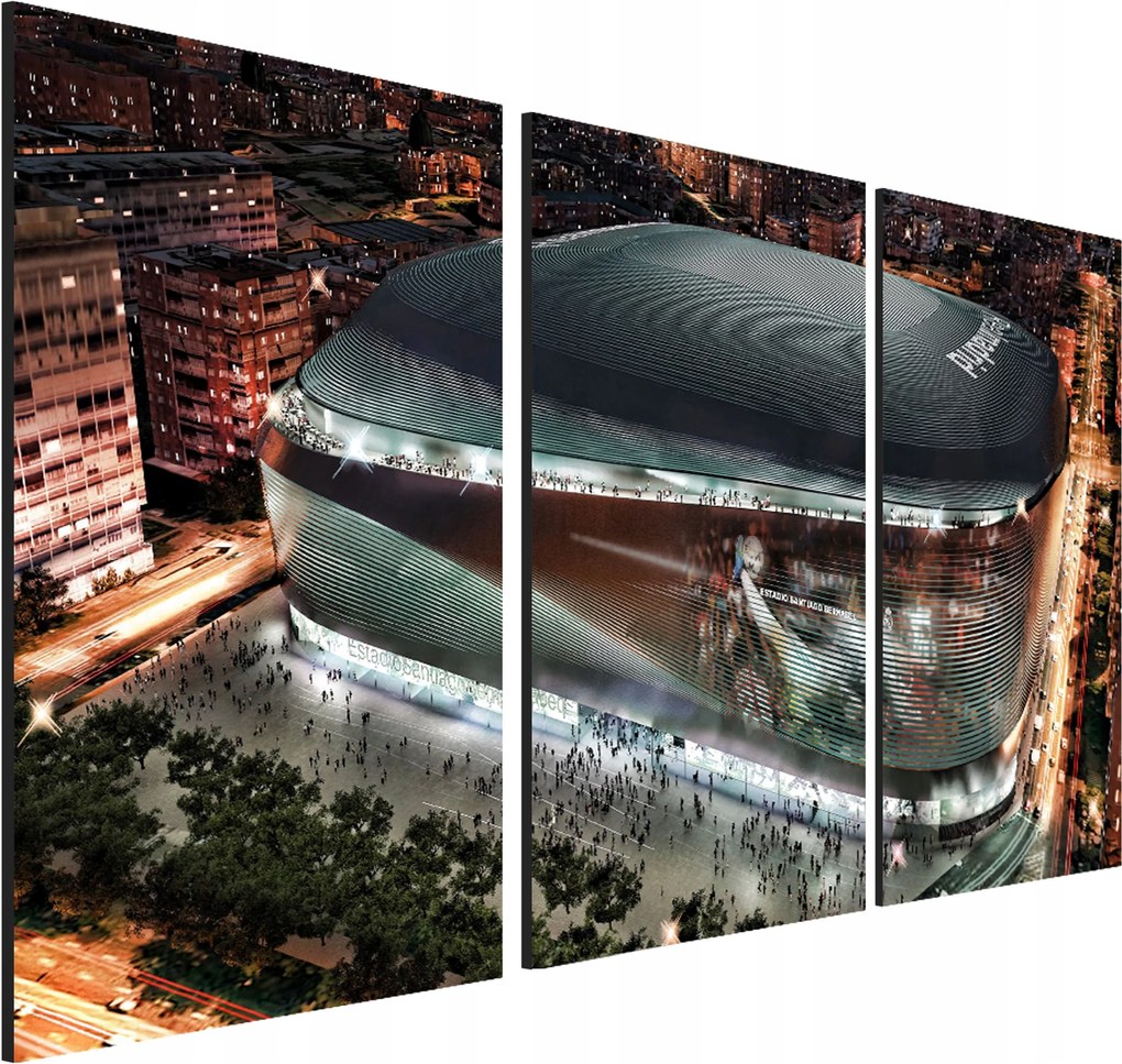 Real Madrid stadion Estadio Santiago Bernabé falikép 40x90 cm