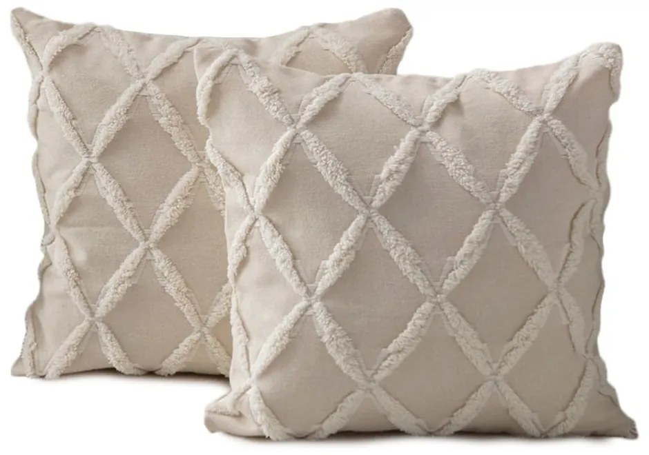 Párnahuzat szett 2 db-os 43x43 cm Tuffet – Mioli Decor