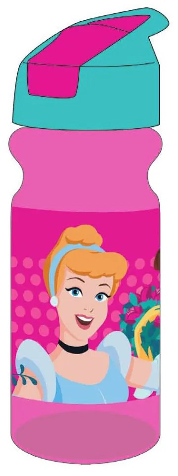 Disney Hercegnők Spring műanyag szívószálas kulacs 500 ml