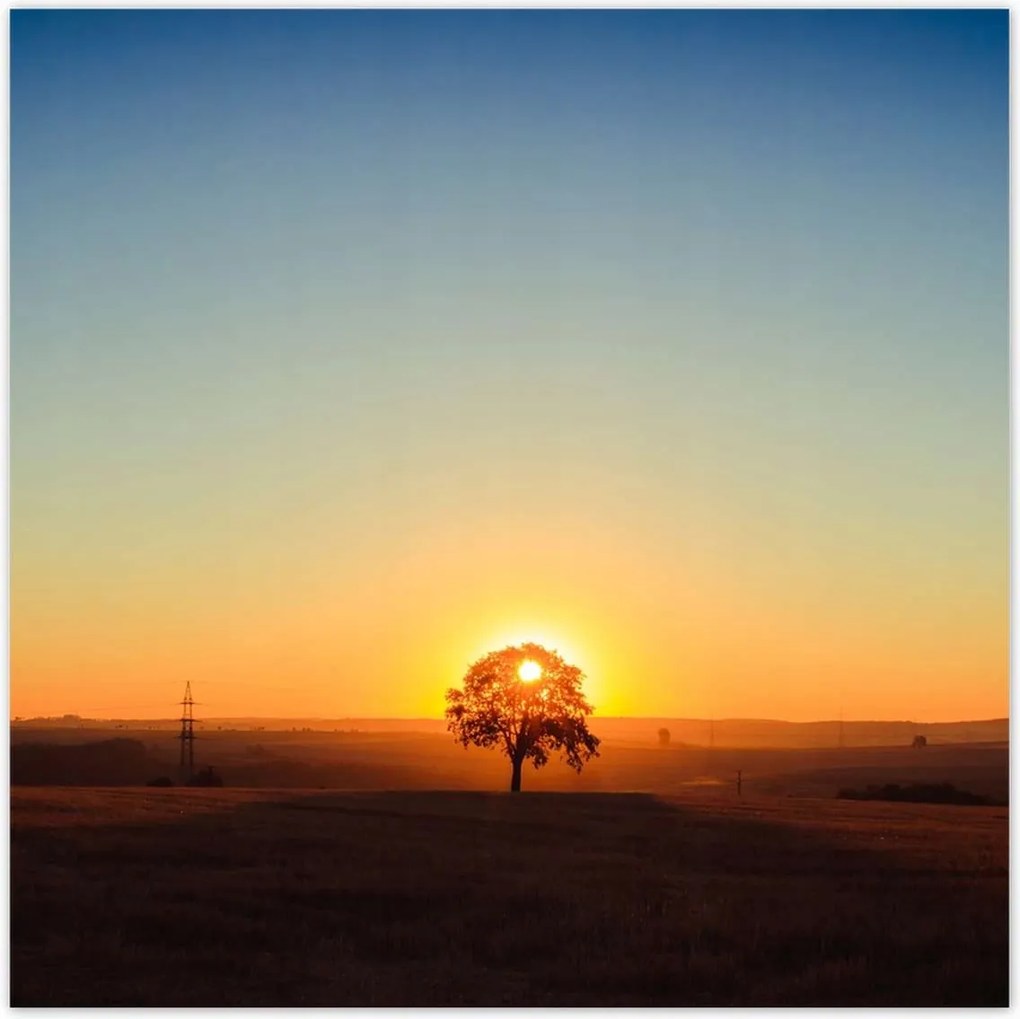 Poszterek 100x100 Kilátás Tájkép