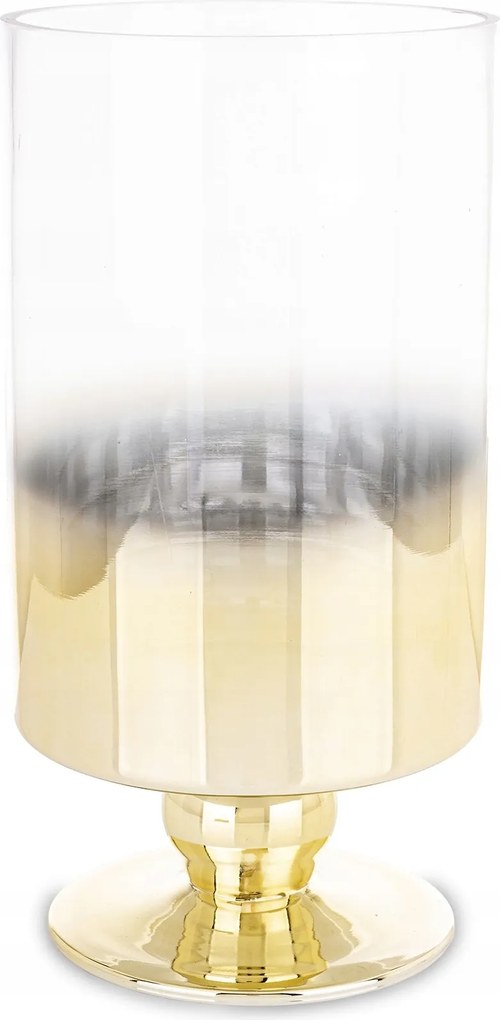 Üveg Váza Virág Dekoráció Elegáns Üveg Tároló 27 CM