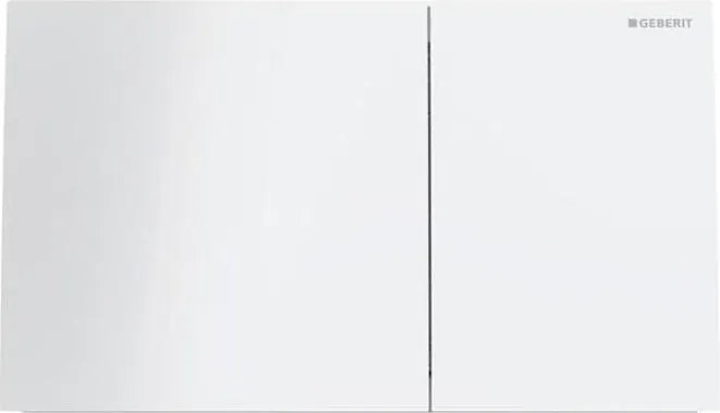Geberit 115.622.SI.1 - Sigma70 öblítő nyomólap 25x14,6 cm fehér