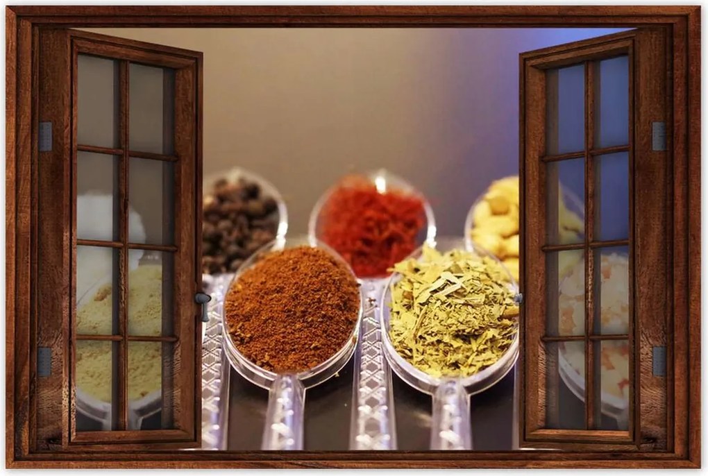 Poszterek 90x60 Keleti fűszerek