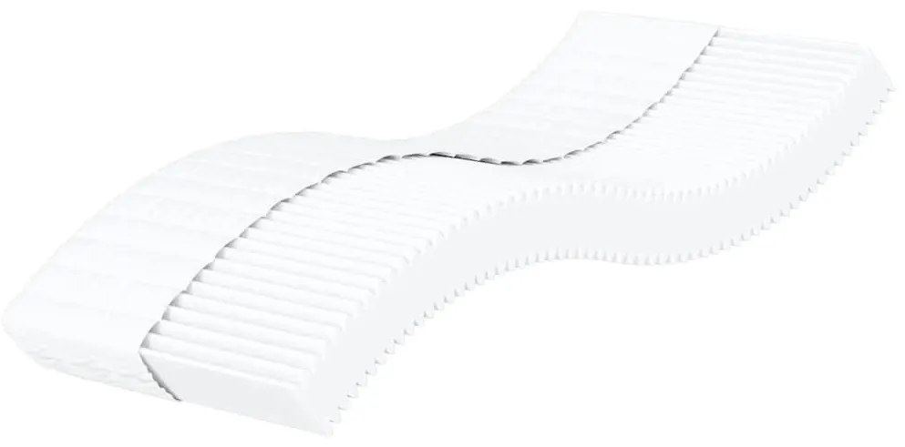 fehér H2/H3 keménységű habmatrac 90 x 220 cm