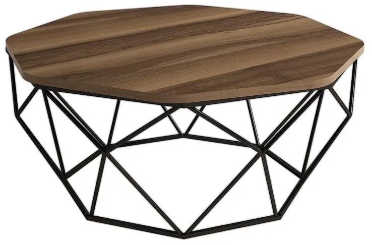 Dohányzóasztal Diamond - Walnut
