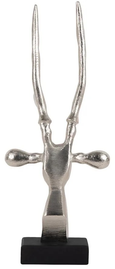 Fém szobor (magasság 34 cm) Reindeer Head – PT LIVING