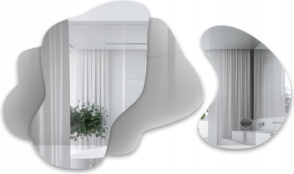 Luxora Artivis dekoratív tükrök díszüvegen 200x117 cm