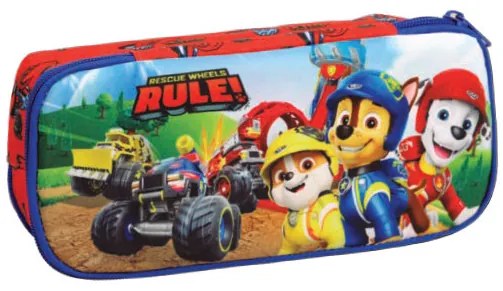Mancs Őrjárat Rescue Rule 2 rekeszes tolltartó 26 cm