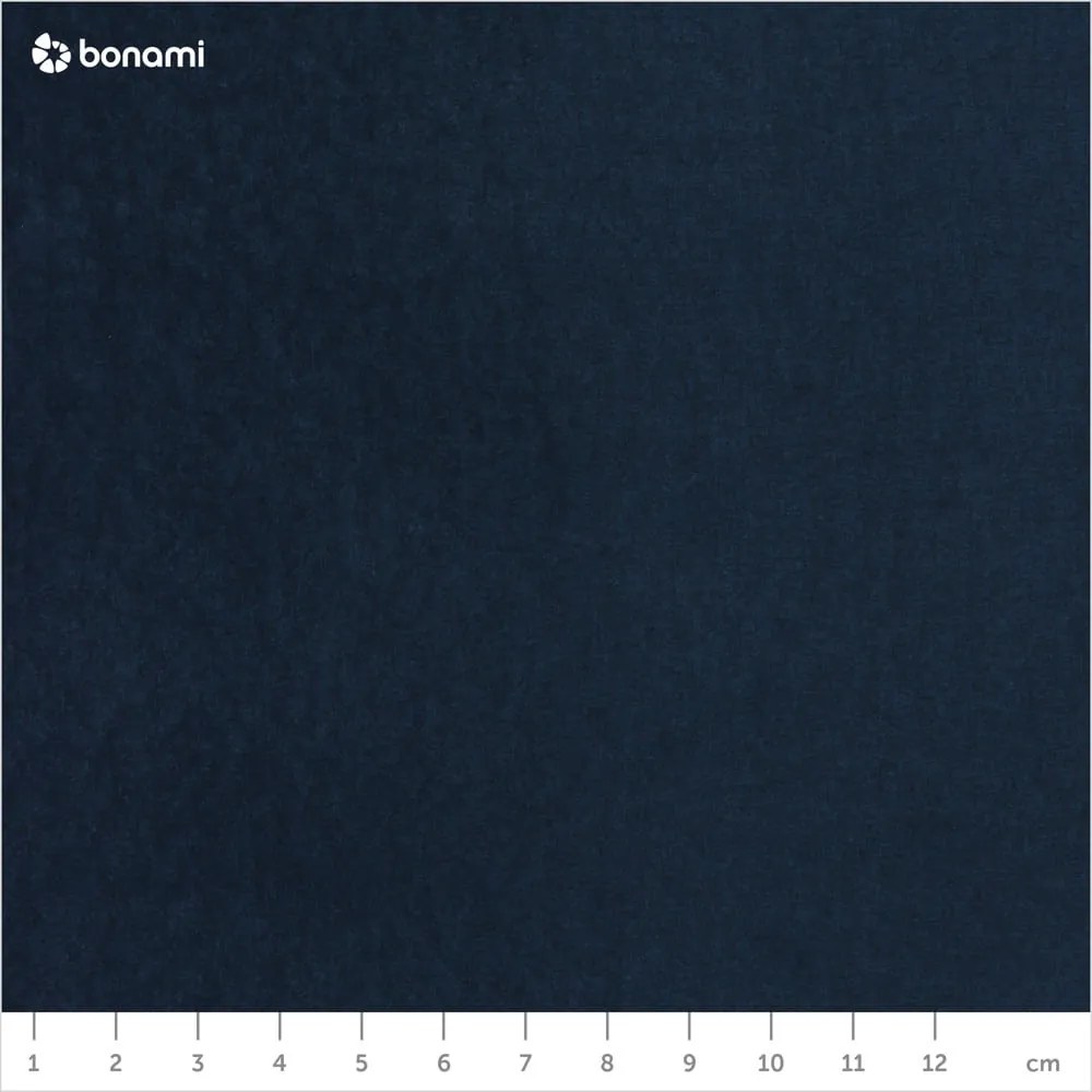 Luca sötétkék kinyitható bársonykanapé - Milo Casa