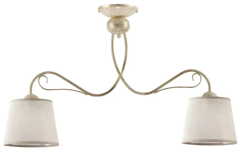 Jupiter 1356 - KM 2 PE - Mennyezeti lámpa KAMELIA 2xE27/60W/230V