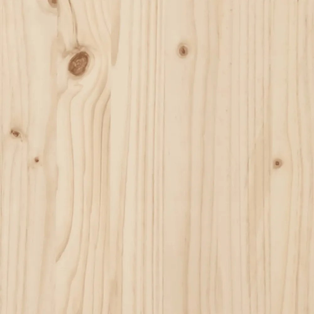 tömör fenyőfa kerti virágláda 100 x 40 x 50 cm