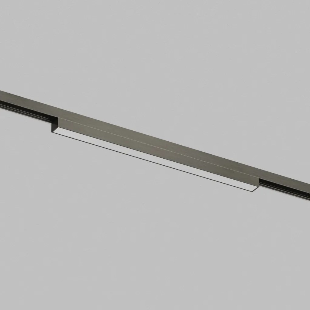 DK/EU-5751-DN Shine Track light, LINEAR 3000 series, L301*W19*H27, LED, 48V DC, 12W, RA≥90, 3000K, IP20, dark nickel color, aluminum — DK/EU-5751-DN