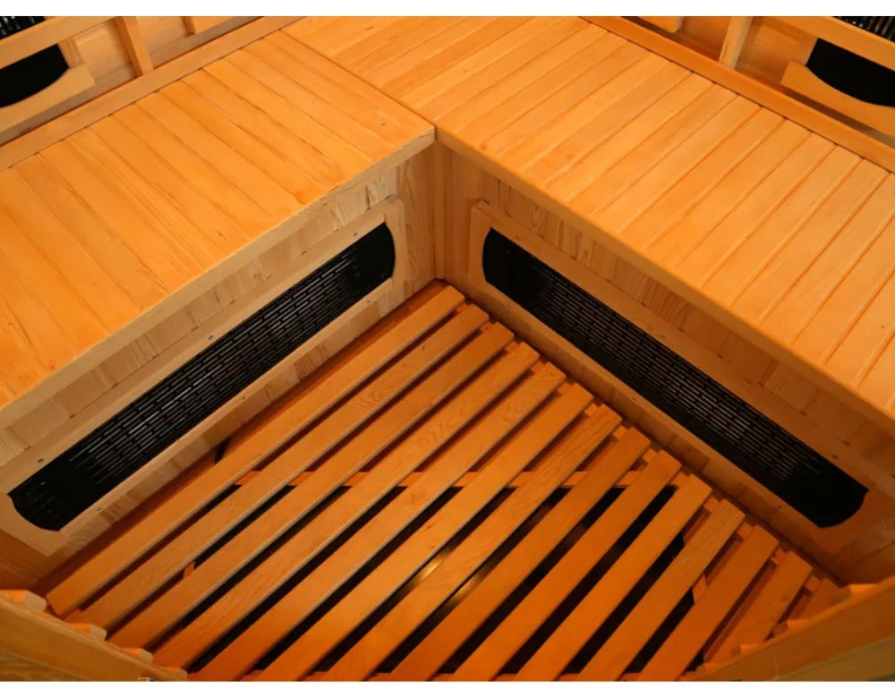 Sauna DeLuxe 4440 CB / CR, barna