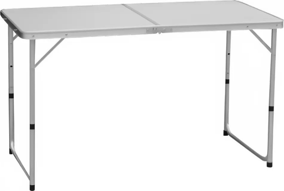 Összecsukható kempingasztal, 120 cm, alumínium/MDF, KEPI TYP 1