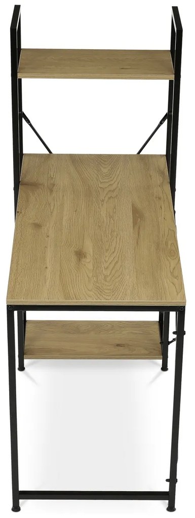 Munkaasztal 100 x 48 cm, tölgyfa