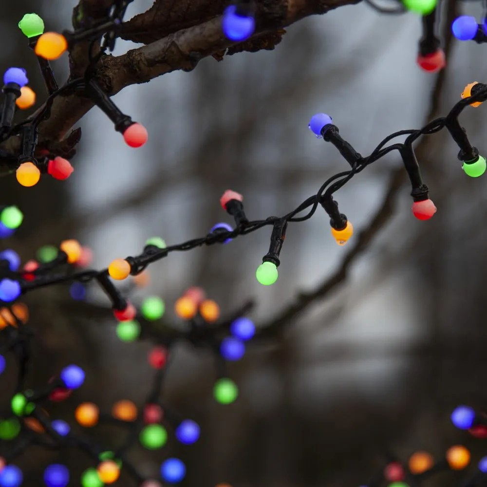 Berry Mini színes kültéri LED fényfüzér, hosszúság 6 m - Star Trading