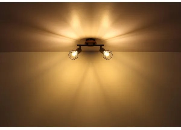 Globo 54802S-2H - Spotlámpa XARA 2xE14/40W/230V