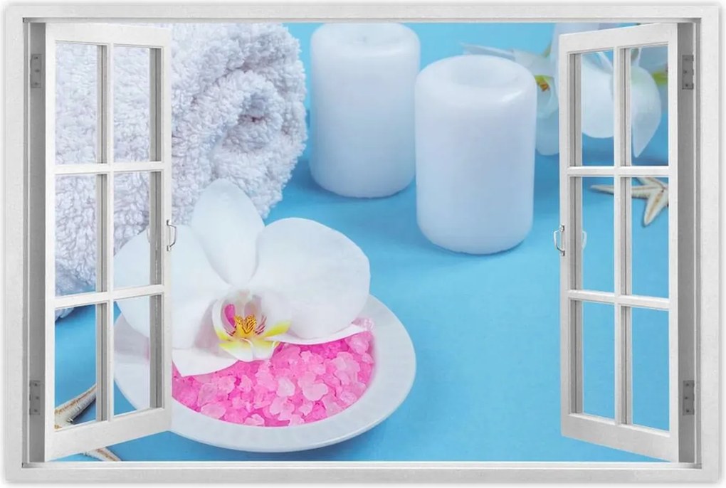 Poszterek 90x60 Spa Wellness Orchidea