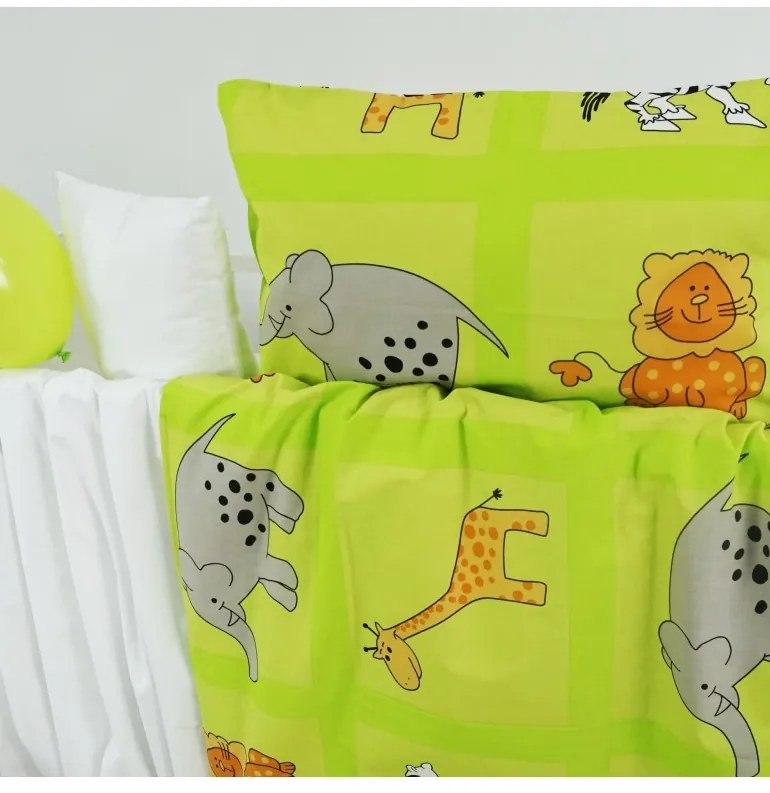 EMI Zoo gyerek ágyneműhuzat, Gyerekgarnitúra 90x130 + 45x65