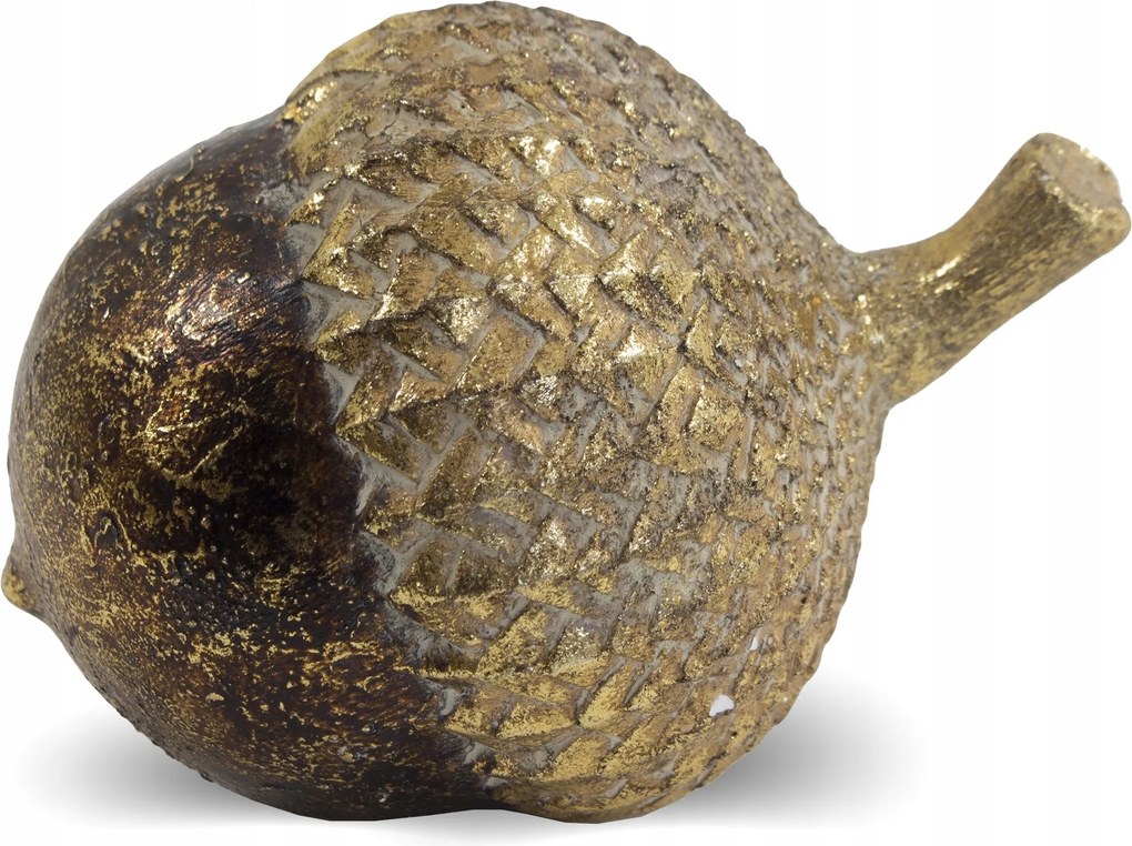 Dekoráció makk figura arany barna