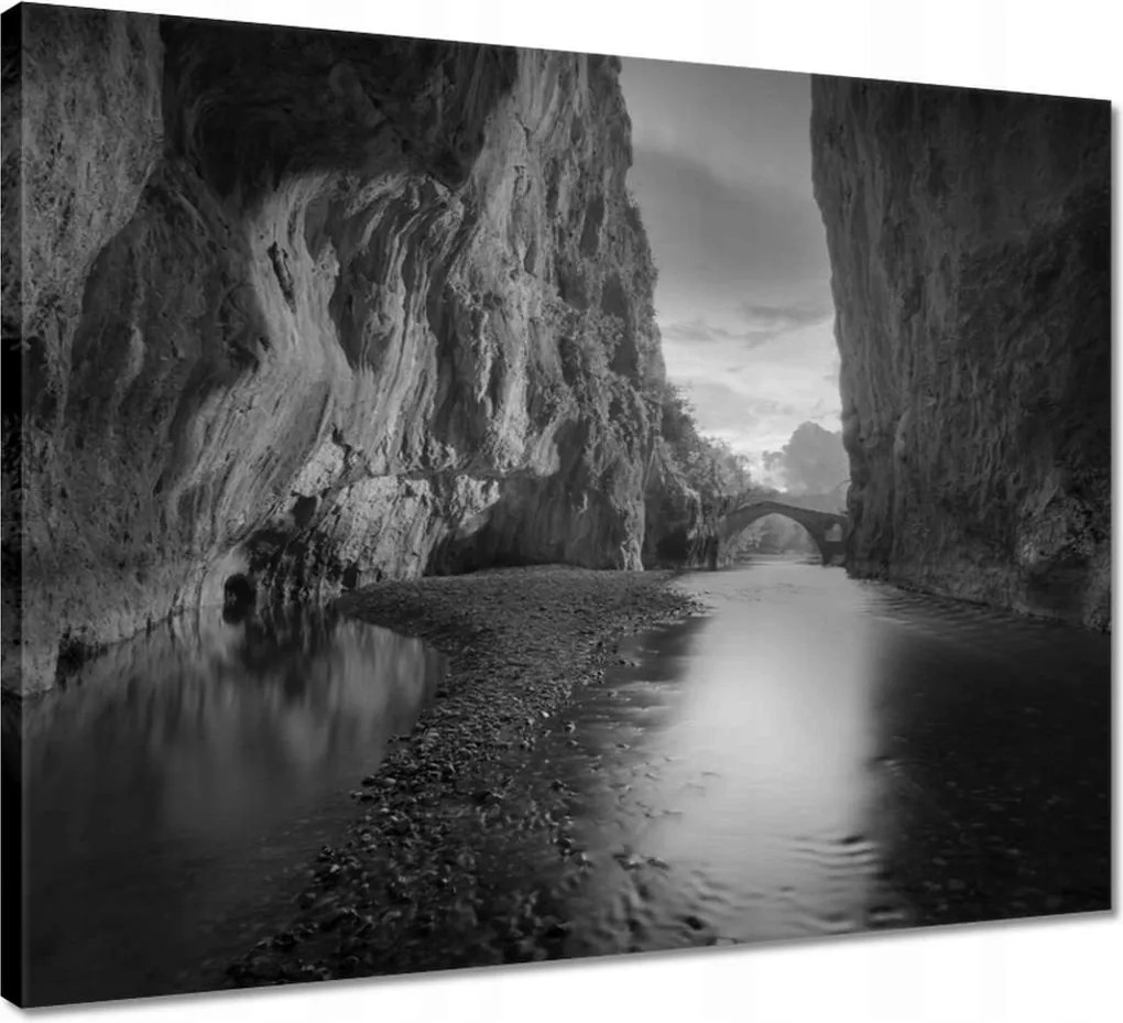 Vászonkép 50x40 Misztikus átjáró Kilátás