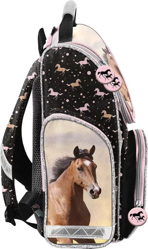 Iskolatáska lányoknak - 3 részes szett - LOVELY HORSES
