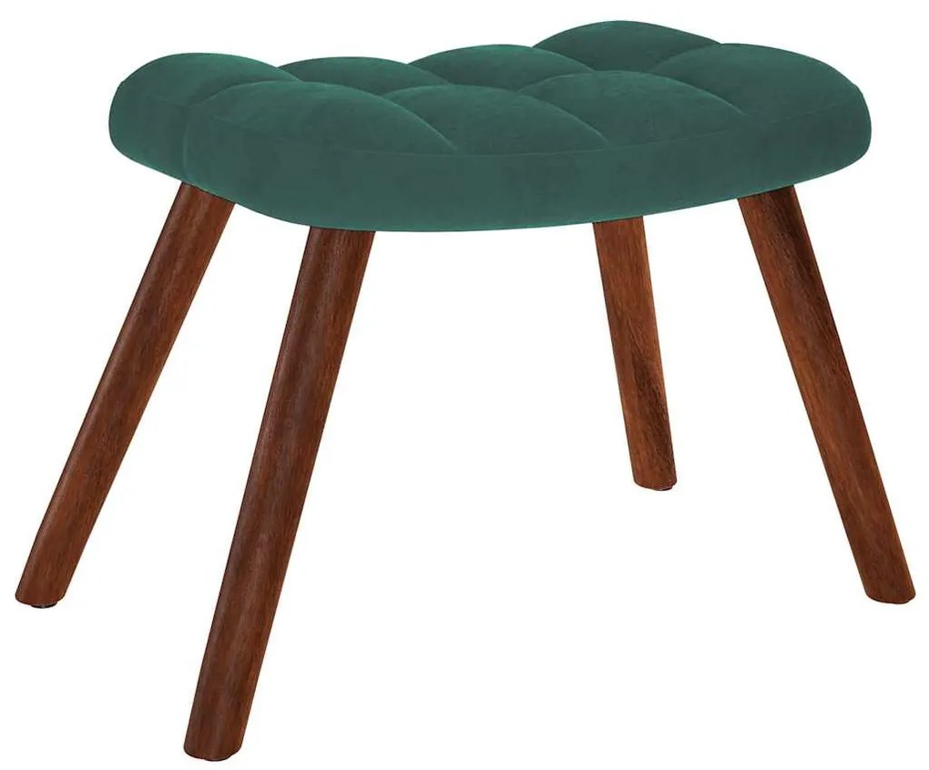 sötétzöld bársony hintaszék ülőkével