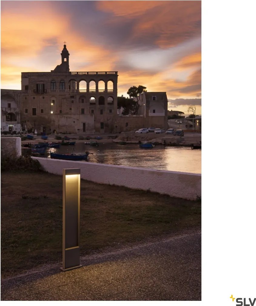 SLV 1002958 FLATT Modern Kültéri Állólámpa Antracit LED IP65
