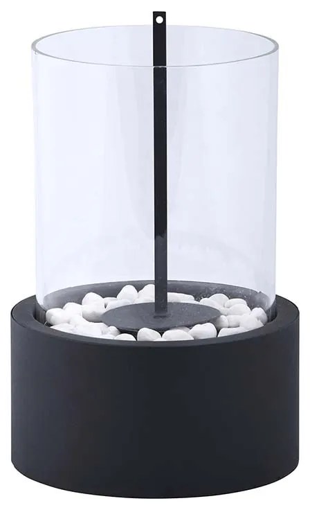 Bioethanol asztali kandalló, kör alakú, 19 cm átmérőjű