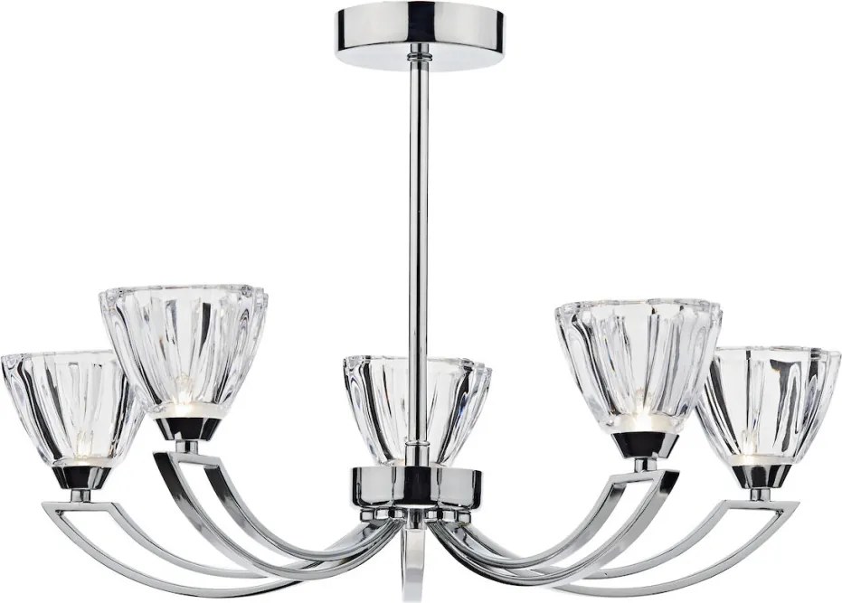 Dar Lighting VITO VIT0550 Csillár 5x40W/G9 IP20