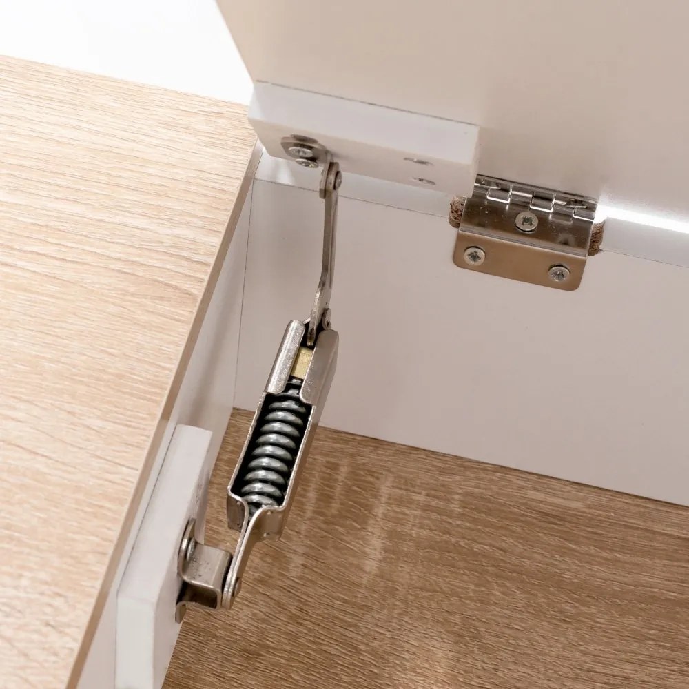 Skandináv irodai íróasztal LOFT fiókokkal